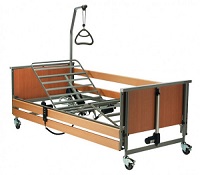 Full Electric Bed Hire in Lanzarote, Canary Islands - Full Cot Sides ,  No Mattress and Monkey Pole