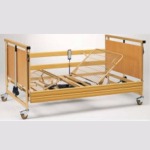 Full Electric Bed Hire In Lubeck, Germany - Full Cot Sides, No Mattress 