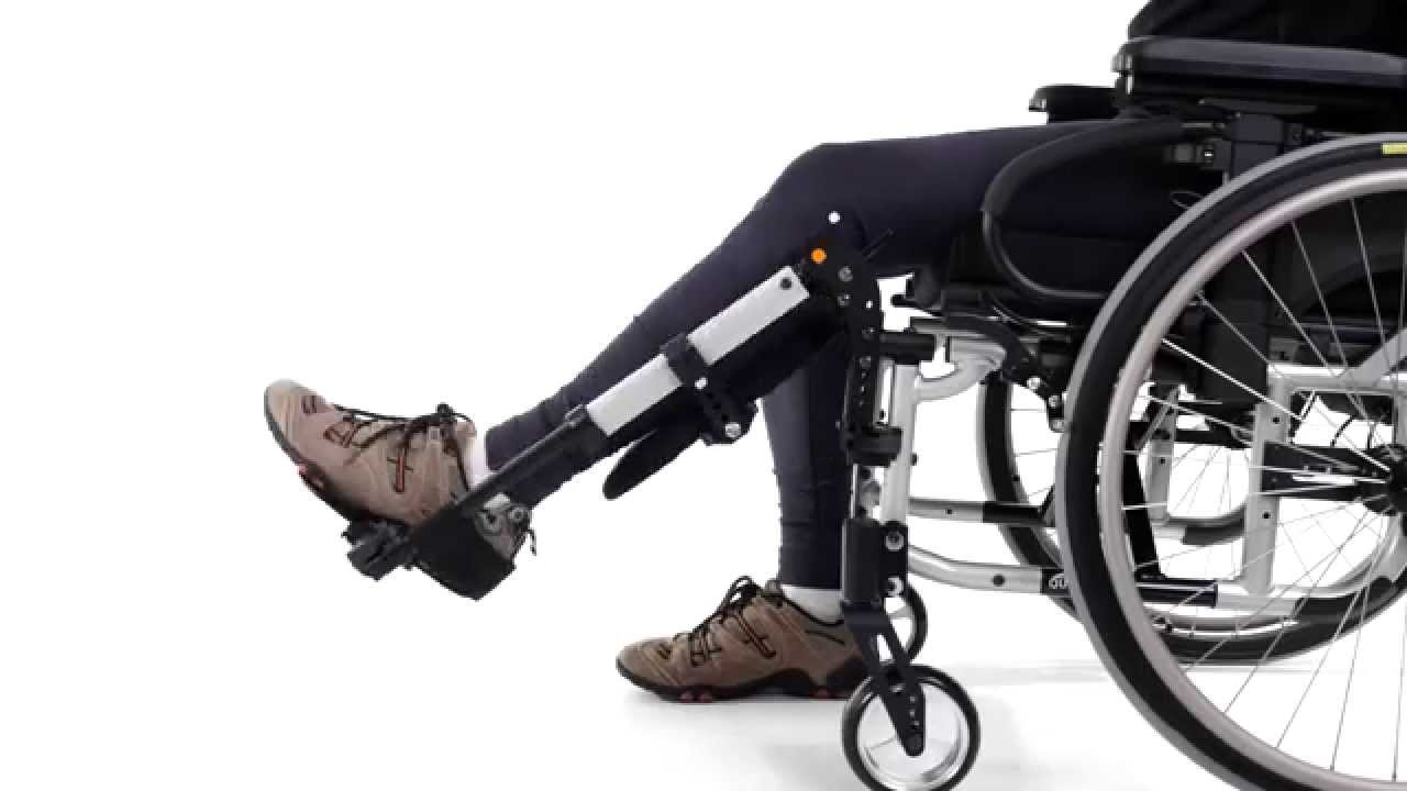 Manual Wheelchair Hire in Sussex - Elevated Leg Rest