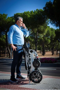 Foldable Electric Wheelchair Hire In Vilamoura, Algarve, Portugal