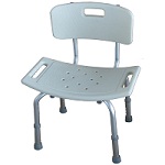 Shower Chair Hire in Lanzarote, Canary Islands - Adjustable Height